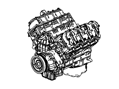 GM 19260744 Engine Asm,Gasoline (Remanufacture 5.3L Lmg)