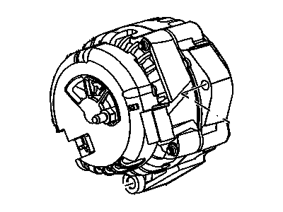 GMC 15306071 CONNECTOR,GENERATOR(NATURAL)(1-WAY FEMALE)(W/LEADS)