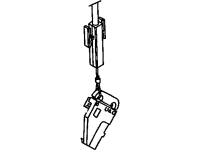 Buick 25089331 CLIP, INDICATOR BELL CRANK (1988-91)(*01)