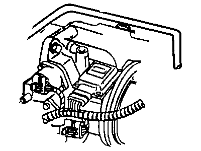 Buick 10346523 PIPE,EVAP EMISSION(INCLUDES CONNECT,RETAINER,CAP,VALVE & LABEL)