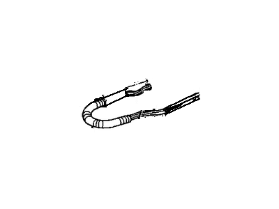 Chevy 15713260 CONDUIT,RADIO REAR SPEAKER WIRING HARNESS(MADE FROM CARBON STEEL SPRING WIRE)