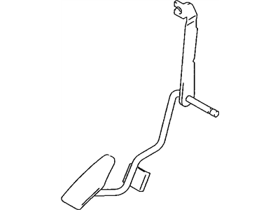 Chevy 91176837 PEDAL,ACCELERATOR