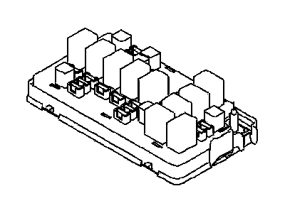 Chevy 96843068 BOX,FUSE & RELAY