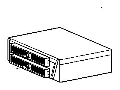 Buick 12600928 MODULE,POWERTRAIN CONTROL(NEW)(CODE YLXD,YLZA)