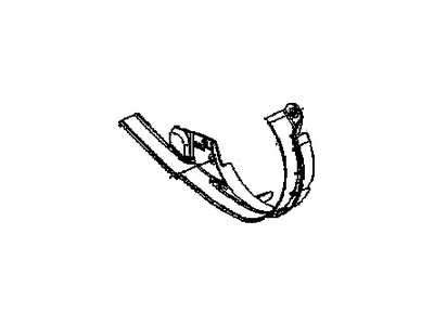 GM 24246165 Baffle, Front Differential Carrier