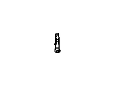 Chevy 14082956 SCREW, HEX WASHER HEAD TAP (M4.2X1.41X22.5) BLOCK PHOSPHATE ZINC ORGANIC (PART OF 16)