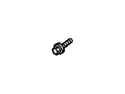 Buick 12337993 BOLT,HEX FLANGED HEAD,M10X1.5X30,26THD,21.5O.D.,10.9,(DRIVE BELT TENSIONER)