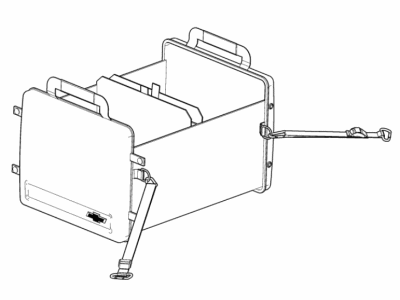 Chevy 84958043 PARTITION PKG,CARGO(INSTALL 0.10)