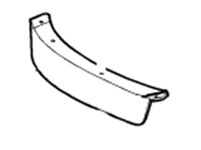 Cadillac 23483127 DEFLECTOR,FRONT TIRE FRONT AIR(*KIT1)