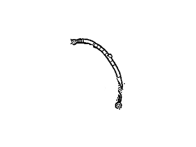 Chevy 15372001 CABLE,GENERATOR(393.7MM LG)