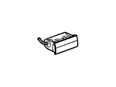 GMC 10394515 AIRBAG,INSTRUMENT PANEL(NEUTRAL)(SINGLE LEVEL)(2-WAY CONNECTOR)(CODE 4515)