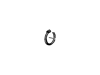 Cadillac 13240175 CLAMP,CHARGING AIR COOLER OUTLET DUCT(PART OF 16)