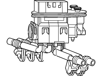 GM 12603371 Fuel Injector Fuel Motor Body Kit