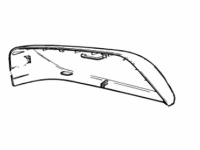 Chevy 84269264 MIRROR,OUTSIDE REAR VIEW(INCLUDES 1-11)(CHROME)