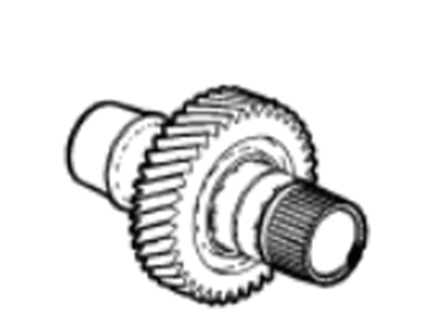 Chevy 19209536 SHAFT,TRANSFER CASE INTERMEDIATE DRIVE(PART OF 1)