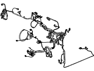 Chevy 15305291 CONNECTOR,WIRING HARNESS(SPLICE PACKING)(BLACK)(12-WAY FEMALE)(W/O LEADS)(USE TOGETHER WITH 15305292)(SIDE ELECTRIC CODE: JX200)