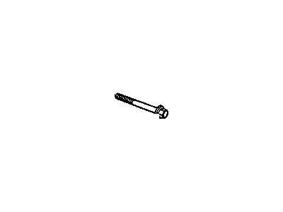 Chevy 15973474 BOLT,REAR SHOCK ABSORBER(HEXAGON,M14X2X80,39 THREAD,23 O.D.)