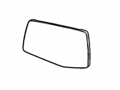 Chevy 84171577 MIRROR,OUTSIDE REAR VIEW (REFLECTOR GLASS & BACKING PLATE)(PART OF 1)(CONVEX CORNER)