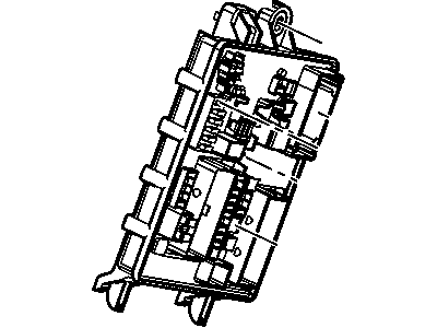 Cadillac 22886875 BLOCK,BODY WIRING HARNESS JUNCTION(INCLUDES 2,4,5,7)