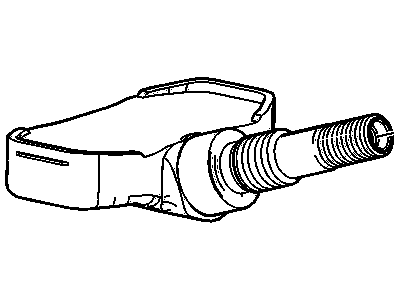 Chevy 19155710 SENSOR PKG,TIRE PRESSURE INDICATOR(GREEN)(INSTALL 0.10)(SINGLE 0.03KGS)(CLAMP-IN)(16 PC QTY OF 20925924)