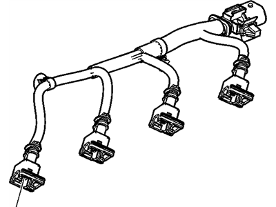 Chevy 55567240 HARNESS,FUEL INJECTOR WIRING