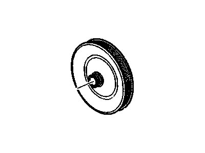 Cadillac 12605677 PULLEY,P/S PUMP(PHYSICAL IDENTIFICATION CODE 4004 & 5677)