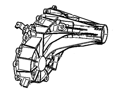 Chevy 12473226 CASE,TRANSFER(REAR HALF)(INCLUDES 20,28)