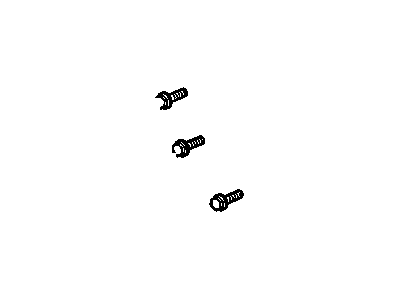 Chevy 25624810 BOLT,TRANSFER CASE TWO/FOUR WHEEL DRIVE ACTUATOR(M10X1.5X40)(HEX FLANGED HEAD)(4.085)