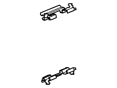 Oldsmobile 18077641 SPRING,FRONT DISC BRAKE PAD RETAINER(PART OF 8)(5.026)