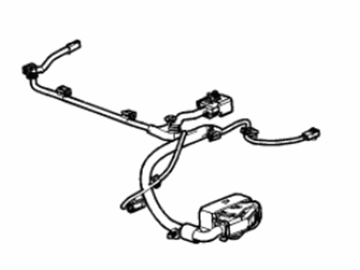 Cadillac 84441131 HARNESS,FRONT SEAT CUSHION WIRING(USE ON TRUCKS BUILT W/ HARNESSES W/ YELLOW CONNECTOR)(FOR 1ST DESIGN SEE 23238374)