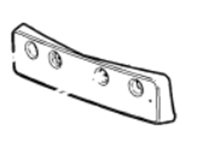 Chevy 23497668 BRACKET,FRONT LICENSE PLATE