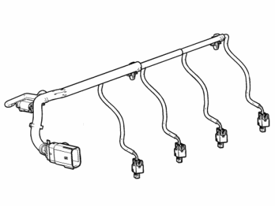 Chevy 55572750 HARNESS,FUEL INJECTOR WIRING(INCLUDES 2)