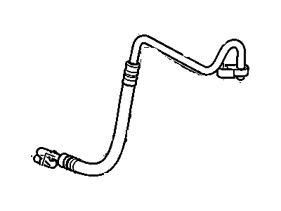 Pontiac 20793280 HOSE,TRANS FLUID COOLER OUTLET(INCLUDES 1,4)