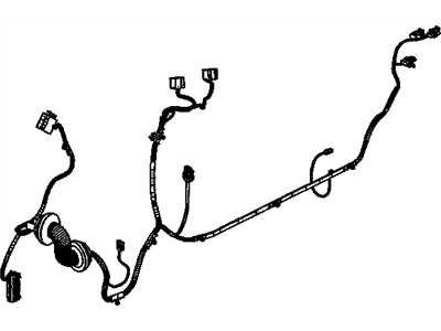 Oldsmobile 15306052 CONNECTOR,SWITCH-REAR SIDE DOOR ACTUATOR(PART OF 51)(BLACK)(6-WAY FEMALE)(M/P150)(W/LEADS)