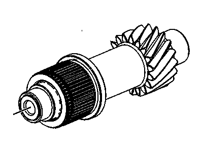 Cadillac 24251662 GEAR,FRONT DIFFERENTIAL DRIVE PINION