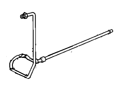 Chevy 12472283 HOSE, ENGINE OIL COOLER INLET (W/5.0H,5.7K)(ALSO USE 15687214 OUTLET HOSE)(*01)