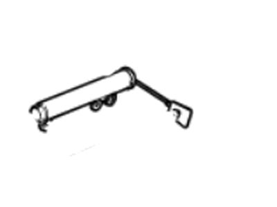 Chevy 23498323 DAMPENER,INSTRUMENT PANEL COMPARTMENT DOOR(SEE GROUP 10 "INSTRUMENT PANEL" FOR DETAILED ILLUSTRATED VIEW)