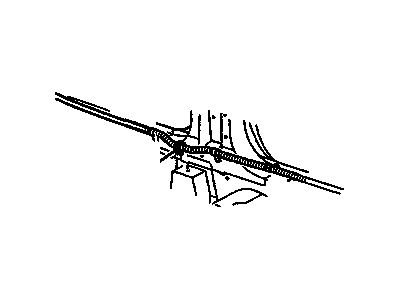 GM 8905794 Clip, Convoluted Conduit