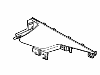 GM 84792158 Panel Assembly, F/Flr Cnsl Extn *Adrenaln Redd