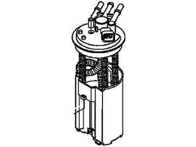 GM 15762008 Fuel Tank Fuel Pump Module Assembly