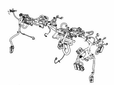 Cadillac 84454083 HARNESS,INSTRUMENT PANEL WIRING