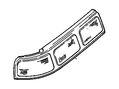 Pontiac 88953357 SOCKET,FRONT TURN SIGNAL LAMP(PART OF 3)(WHITE)(3 WAY FEMALE LAMP SOCKET W/LEADS)