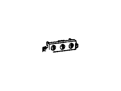 Chevy 9351481 CONTROL,HEATER & A/C(SEE "A/C & HEATER MODULE ASM" ILLUSTRATION IN GROUP 9.000 FOR DETAILED VIEW.)