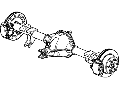 GM 22874923 Axle Assembly, Rear