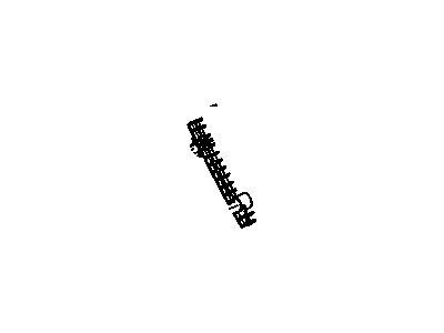 Buick 12556023 GUIDE,TIMING CHAIN(SECONDARY CHAIN GUIDE)