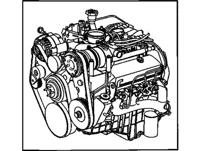 Chevy 12491865 ENGINE,GASOLINE (SERVICE)(SEE ADDITIONAL INFORMATION ICON)(REMANUFACTURED-NOT FOR SALE WHERE IMPORTS ARE RESTRICTED)