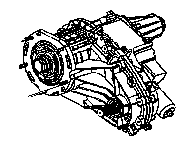 GMC 24228423 CASE,TRANSFER(INCLUDES 2-86)(REMANUFACTURED-NOT FOR SALE WHERE IMPORTS ARE RESTRICTED)(UNIT SHIPPED W/O FLUID, MUST USE 2.1L OF MANUAL. TRANS. FLUID G.M. PARTNO. 88861800)