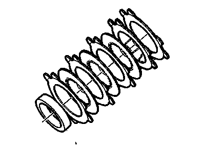 GMC 462786 SLEEVE,LOCKING DIFFERENTIAL SIDE GEAR THRUST(PART OF 1)