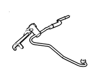 Chevy 12641249 HOSE,FUEL PRESSURE REGULATOR VACUUM(INCLUDES 37,38)(INCLUDES TUBE & CLAMP)