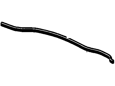 Chevy 20938853 WEATHERSTRIP,HOOD REAR